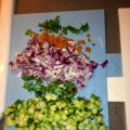 Lunch: couscous salade
