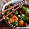 Chinese roerbak van aardappel, aubergine en[...]