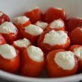 Peppadews gevuld met roomkaas