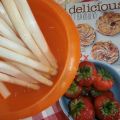Asperges/Aardbeien/Bakboek Delicious