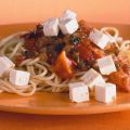 Spaghetti met tomaat-basilicumsaus