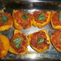 Gevulde Gele Paprika's uit de oven