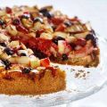 Fris zomertaartje met aardbeien, appels en[...]