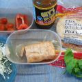 Pizza met low carb pitabroodje