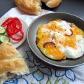 Sucuklu yumurta (gebakken ei met Turkse[...]
