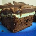 Chocolade-munt brownies