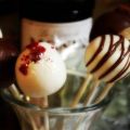 Cakepops gemaakt van kerststol