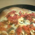 De echte pizza Margherita