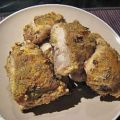 Krokant gebakken kip met rozemarijn