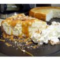 Cheesecake met toffee en pecannoten