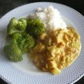 Romige kipkerrie met mangochutney
