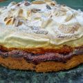 Pruimenkoek met schuimkop