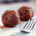 Indonesische gehaktballen met pittige jus