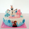 FROZEN TAART VOOR JULIA