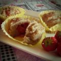 Volkoren-aardbeienmuffins