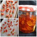Gedroogde tomaten uit de oven