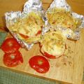Gevulde tomaten uit de oven