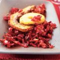 BietjesrÃ¶sti met appel en speklapjes