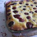 Klassieke kersenclafoutis