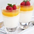Mango panna cotta verrine