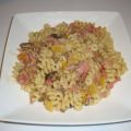 Pasta met ham, spek, paprika en[...]