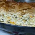 Courgette-taart