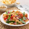 Sweet & Sour kip met peultjes en rode ui