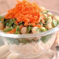 Bulgur salade met kikkererwten