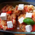 Gevulde paprika met couscous en feta