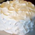 Luchtige meringue glazuur