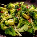 Broccoli met citroen en knoflook, met de[...]