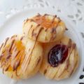 Jam koekjes: Thumbprint cookies with jam