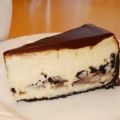 Cheesecake met chocolade koekjes