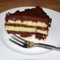 IJSGEKOELDE CHOCOLADETAART