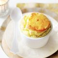 GeitenkaassoufflÃ© met rode ui