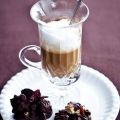 Koffie met witte chocoladeroom