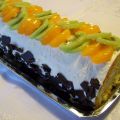 rouladebiscuit met slagroom