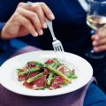 Asperges met rauwe ham