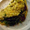 Manchego omelet met spinazie, koriander,[...]