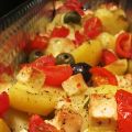 Feta-aardappeltjes uit de oven