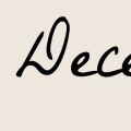 Goodbye... December
