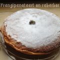 Experimenteren met rabarber en frangipanetaart