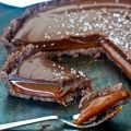 Chocolade Gezouten Caramel Taart