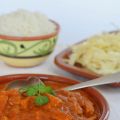 Vegetarische curry met tempeh