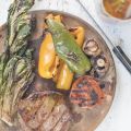 Biefstuk met gegrilde groenten