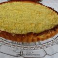 Limburgse kruimelvlaai met abrikozen