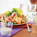 Frisse zalmsalade