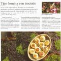 Appeltjes met geitenkaas en honing