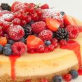 Cheesecake met zomerfruit