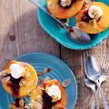 Perziken met mascarpone